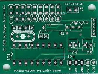 PiKoder SSCe Leiterplatte